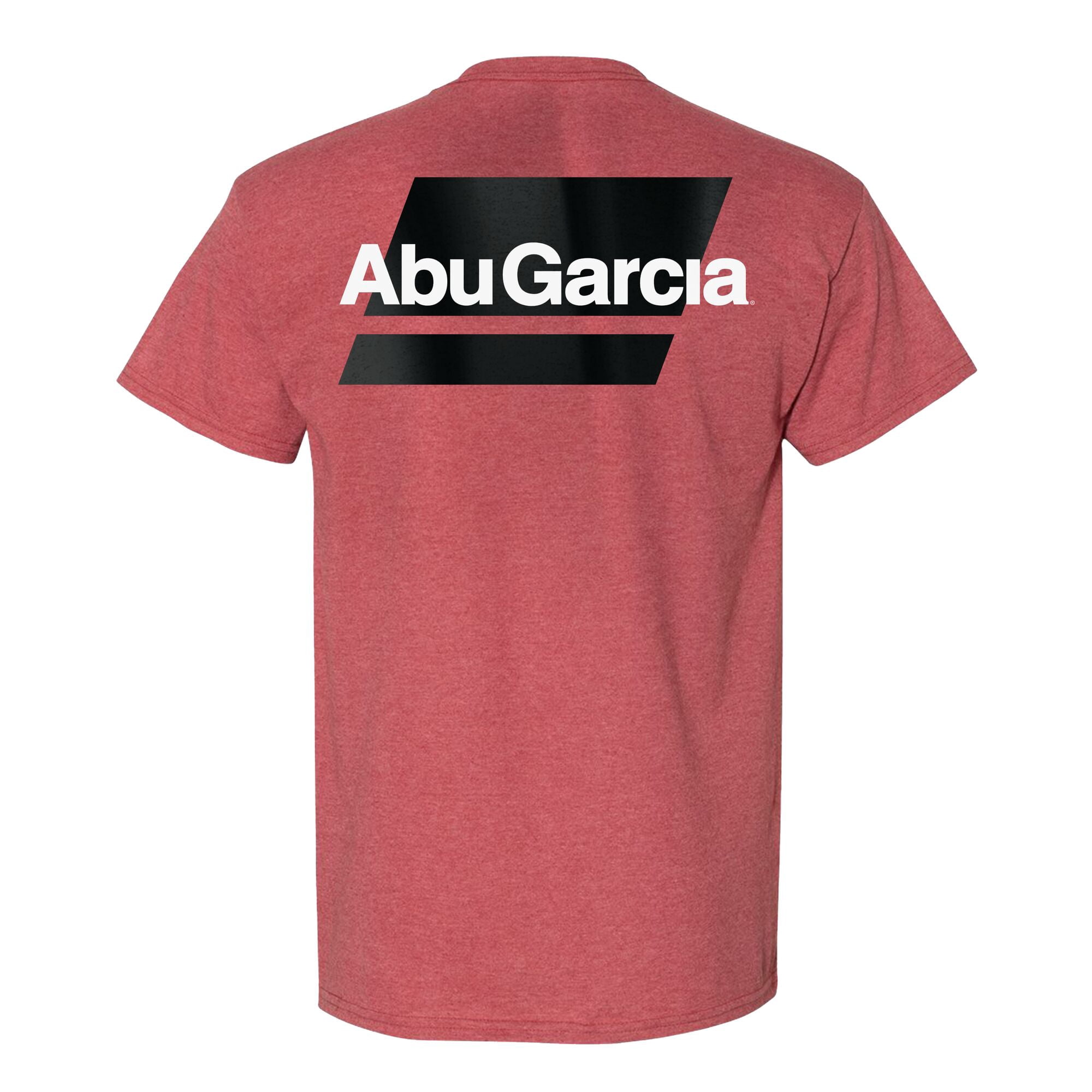 Abu Garcia Overlay Short Sleeve T-Shirt, Heather Red, Size XL