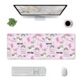 thumbnail image 3 of Disketp Gaming Mouse Pad No Drama Llama Pattern Large Mouse Mat Long Extended Desk Pad Non-Slip Rubber Mice Pads Stitched Edges Thin Pad (11.8x31.5 Inch), 3 of 9