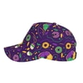 thumbnail image 5 of Haiem Mardi Gras and Donuts Baseball Cap Dad Hat Cotton Soft Adjustable Fashion Hats for Men Women Unisex Style Headwear, 5 of 9