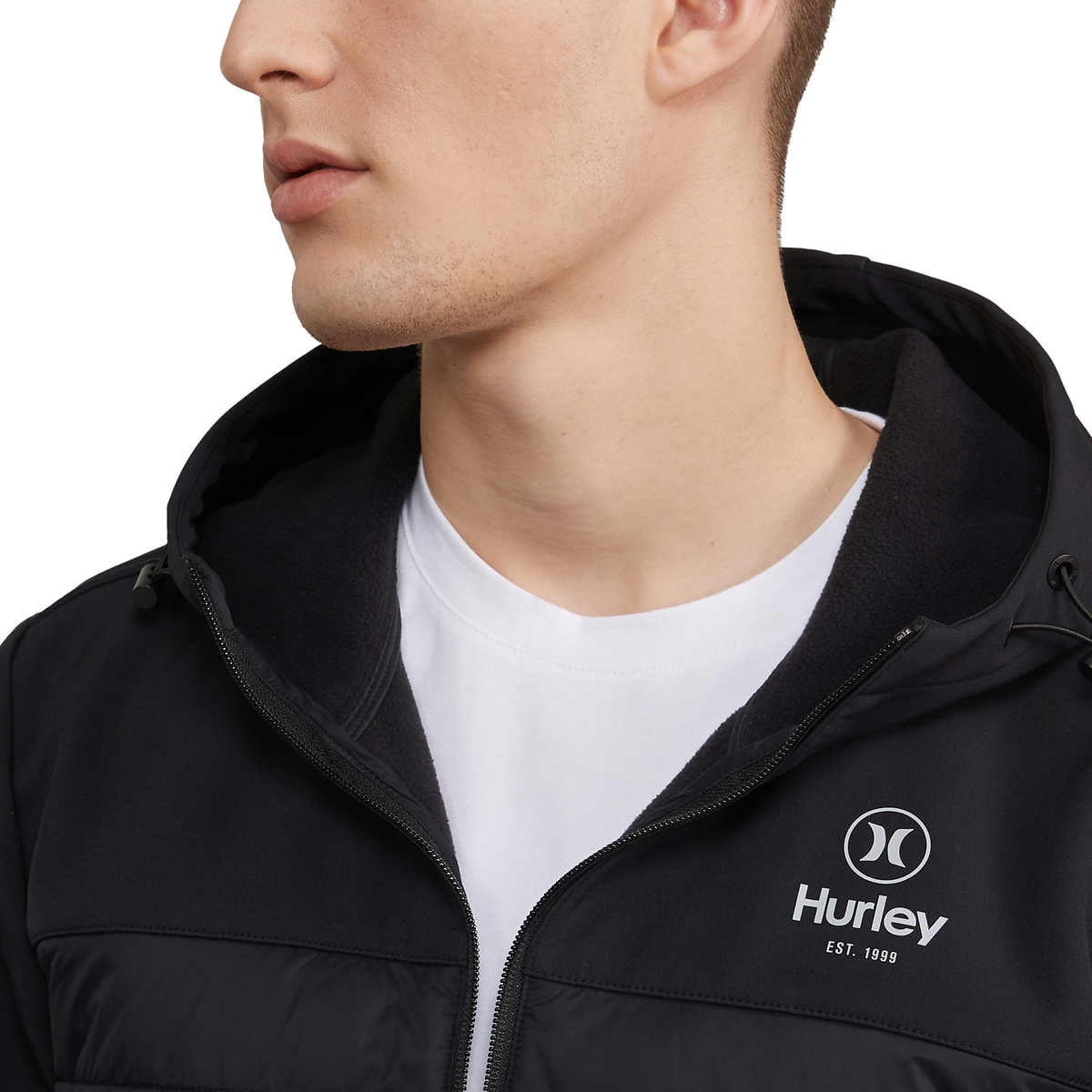 Hurley Men's Wind Resistant 3 Layer 