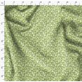 thumbnail image 4 of Soimoi Poly Georgette Fabric Leaves & Floral Artistic Printed Fabric 1 Yard 42 Inch Wide, 4 of 5