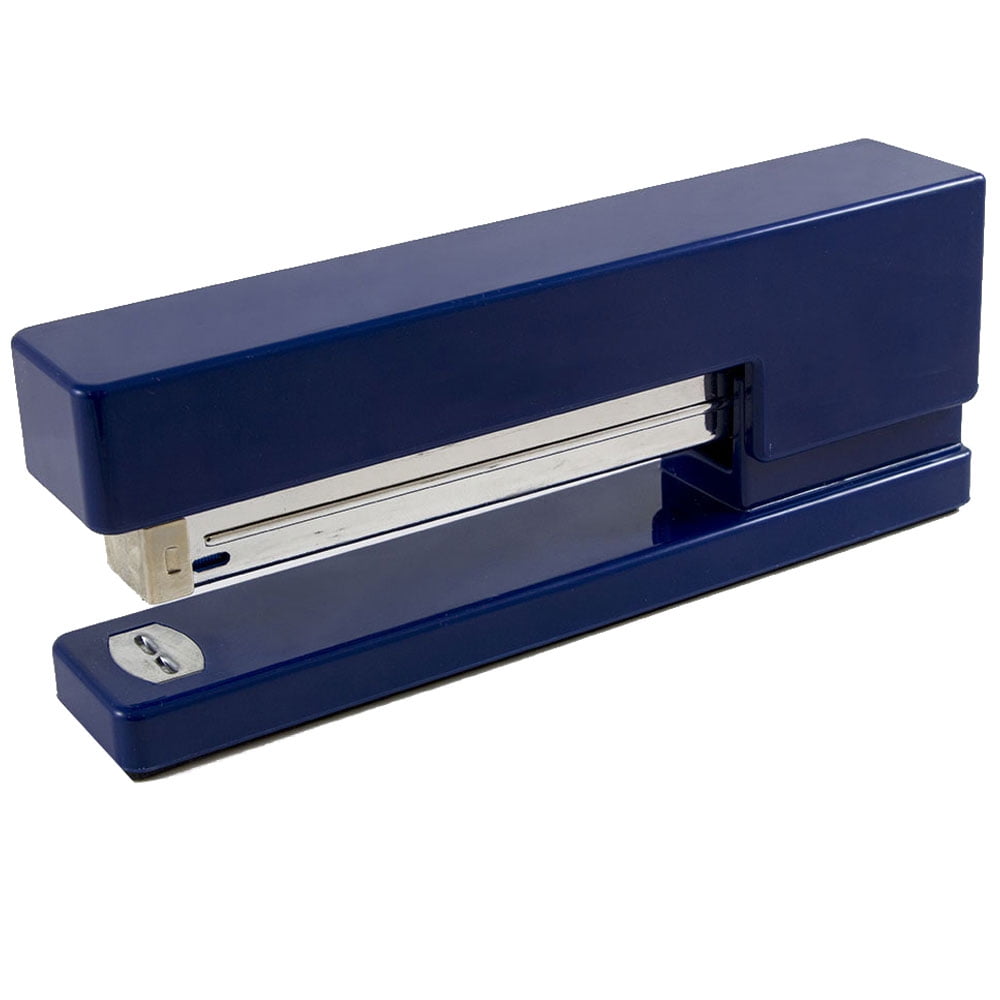 JAM Paper Colorful Stapler, 6 x 2.5 x 1.125, Navy Blue, 1/Pack