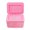 Pink, variant on LKXGBMY Wipes Dispenser, One-Handed Operation Wipe Holder, Seal-Designed Wipes Container for Bathroom Keep Diaper Wipes Fresh, Black