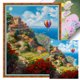 thumbnail image 1 of Kit Punto Cruz Con Flores Hilo Algodón Ecológico Bordado 9CT Art65x85cm, 1 of 9