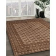 thumbnail image 3 of Ahgly Company Machine Washable Indoor Rectangle Traditional Dark Sienna Brown Area Rugs, 4' x 6', 3 of 7