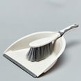 thumbnail image 1 of Meitianfacai Dustpan And Brush Set Handheld Dustpan And Brush Comfortable Grip, Brush And Dustpan For Sofa, Tabletop, Bedroom, Tent Cleaning, 1 Piece Beige, 1 of 9