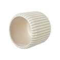 thumbnail image 5 of Beautiful 8" Soft Sage Stripe Ceramic Planter by Drew Barrymore, 5 of 7