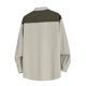 thumbnail image 3 of Seeotter Men's Color Block Long Sleeve Shirt Jacket Loose Fit Button Down Casual Outerwear for Autumn Fall Season, 3 of 6
