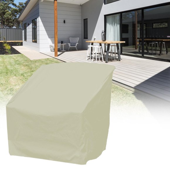 Fundas para sillas de patio Cola Cubierta de banco Beige M