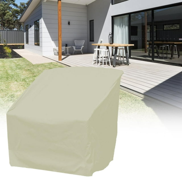Fundas para sillas de patio Cola Cubierta de banco Beige M