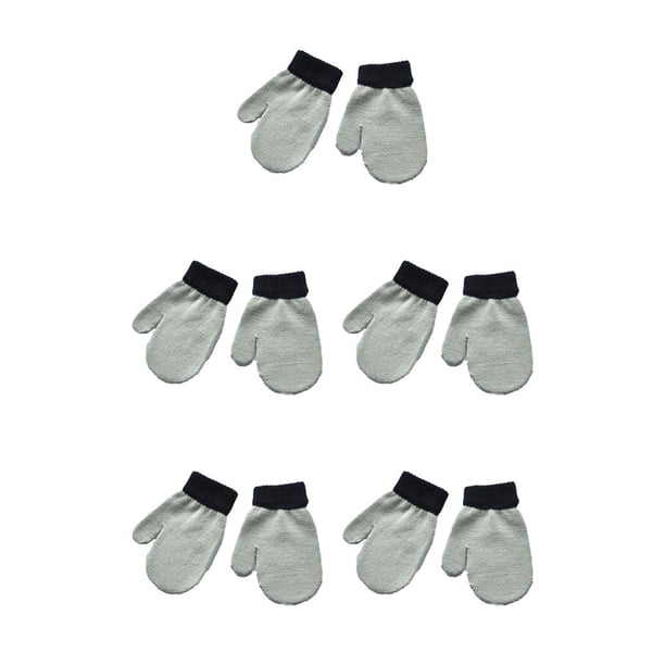 Minnieouse 1 par de manoplas para niños Calentador de manos para exteriores Ropa cómoda Accesorio Niñas Niños Manoplas para niños para Type2 NO2