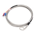 thumbnail image 2 of K Type Thermocouple Sensor, Stainless Steel Temperature Probe for Automotive Engine, with 14mm ID Washer, for Cylinder Head Temperature Measurement, 2 of 7