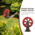 thumbnail image 4 of OULII 1Pcs Red Plastic Waterfall Fountain Wheel for Diy Decoration Table Fountain Accessory, 4 of 7