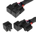 thumbnail image 4 of H4 Coche Faro Bombilla Relé Cableado Arnés Zócalo Enchufe Cable Kit 12V Unique Bargains, 4 of 7