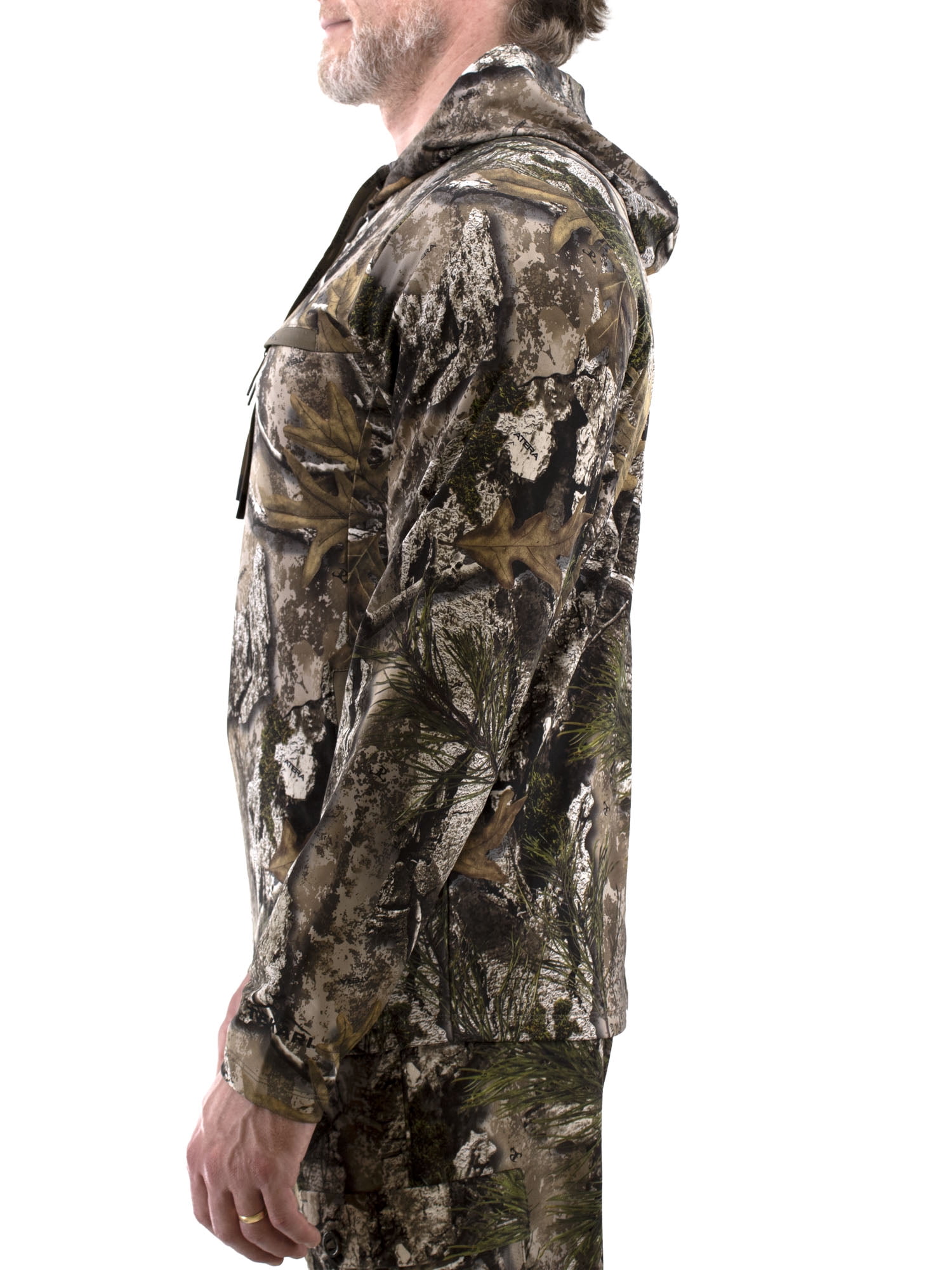 Tekari Men's Axial 1/4 Zip Performance Hunting Hoodie