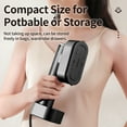 thumbnail image 3 of INSMART Steamer for Clothes, 1300W Handheld Touchscreen Garment Steamer, LCD Display, 15s Fast Heat-up, 200ml Water Tank, 6 Steam Levels for Travel & Home, 3 of 10