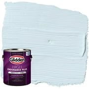 Angle View: Glidden HEP Interior Paint and Primer, Snow Shadow Blue / Blue, 1 Gallon, Eggshell