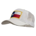 thumbnail image 2 of Texas State Flag Patched Mesh Cap - White OSFM, 2 of 5