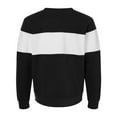 thumbnail image 2 of J. America Varsity Fleece Crewneck Sweatshirt, 2 of 4