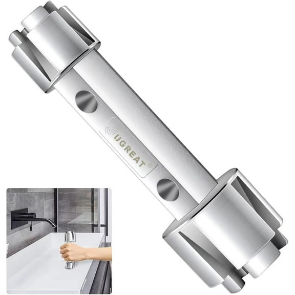 Sdstone Tub Drain Remover Wrench-Die-Cast Aluminum Tub Drain Tool Wrench