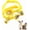 Yellow-5, variant on Miaocao Pink Dog Collar with Bell, 2-Pack Bowtie Puppy Collar with Bells for Girls Floral Kitten Cat Collars for Tiny Little XXS XS XSmall Extra Small Breed Pets Dogs Female, X-Small