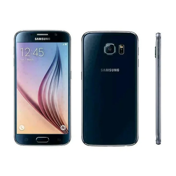 Pre-Owned Samsung GALAXY S6 G920 32GB Unlocked GSM 4G LTE Octa-Core Smartphone - Black Sapphire