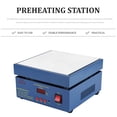 thumbnail image 4 of 200×200mm 110V AC 800W Preheating Station,LED Microcomputer Electric Heating Plate,with User Manual,CPU Controls,Even Temperature,for Component Heating,SMD Reengineering,PCB Removing And Soldering, 4 of 4
