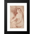 thumbnail image 2 of Pierre-Auguste Renoir 11x14 Black Modern Framed Museum Art Print Titled - Sitting Bawker (C. 1905), 2 of 5