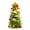 #0216-Mint Green, variant on Cheapark 10in Lighted Mini Christmas Tree - Small Desktop Decor with 20 LED Cones, Festive Accent for Holiday Gatherings