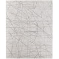 thumbnail image 3 of 9' X 12' Gray and Ivory Abstract Hand Woven Area Rug, 3 of 5