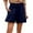 Z12-Dark Blue, variant on CHENge Women's Shorts 8" Inseam Casual Cotton Summer Shorts for Women Comfort Stretch Fit Walking Lounge