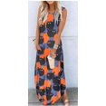 thumbnail image 2 of Vestido largo CHUNTIANRAN Summer Hawaiian Beach sin mangas, 2 of 2