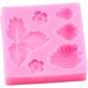 thumbnail image 4 of 1 Pc 3D Strawberry and Flowers Silicone Mold for DIY Chocolate Gum Paste Handmade Ice Cream Crystal Cupcake Cake Topper Decor, 4 of 4