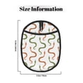 thumbnail image 3 of Pofeuu Hand Drawn Snake Print Silicone Pot Mat Mitten With Hanging Loop Heat Resistant Oven Mitts Non-Slip Bbq Baking Smoking Potholders, 3 of 7