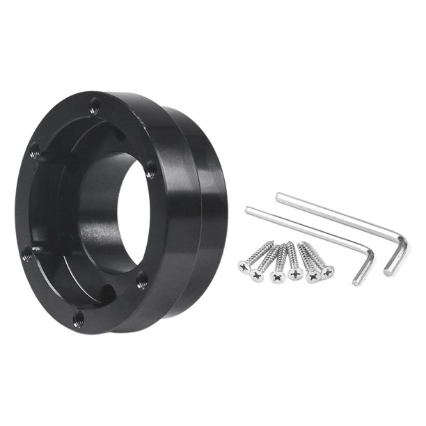 Seitruly Adaptador de volante de 70 mm apto para coche G29 G920 G923 Videojuegos y accesorios Negro 70 mm