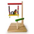 thumbnail image 7 of Cheers.US Bird Toys, Natural Wood Bird Hanging Swing Bell Toy Parrot Toys for Budgerigar, Parakeet, Conure, Cockatiel, Mynah, Love Birds, Finches ect Small Birds Pet Cage Decor, 7 of 7