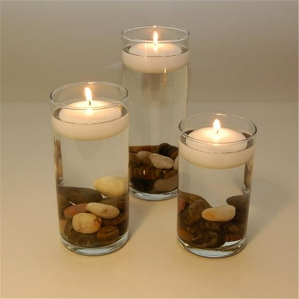 JH Specialties 75012 Small Floating Candles 12 Ct