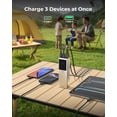 thumbnail image 3 of TALIX 125W Power Bank, 12800mAh Portable Laptop Charger with 240W USB-C Cable and 3-Port, PD Fast Charging Battery Pack for Laptop/Lenovo/Dell/MacBook/iPhone 17/Moto/Samsung S26, TSA Approved, 3 of 11