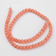 thumbnail image 2 of 10 strand Cat Eye Beads Round Light Salmon 6mm Hole: 1mm about 66~68pcs/strand 14.5~15.3 inch, 2 of 3