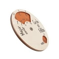 thumbnail image 4 of Music Wooden Circle of Fifths Wheel Melody Tool Chord Wheel Music Theory Learning Tool Fifth Degree Circle Music Accessories for Beginners Musicians Melody Tool, 4 of 6