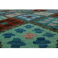 thumbnail image 4 of Sangat Donte Green/Red Rug, 4'3" x 5'11", 4 of 5