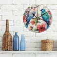 thumbnail image 3 of GZHJMY Wall Clock Birds Flowers 10 Inch Silent Non Ticking Quality Quartz Battery Operated Digital Round Easy to Read for Home Office Kitchen Decorative, 3 of 7