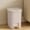 A50 Fufafayo under $5, variant on Fufafayo under $5 Bathroom Trash Can with Lid, Foot Pedal Garbage Can, Plastic Wastebasket, Dog proof, Step-On Trash Bin for Kitchen, Office, Bedroom, 10.6x10.2x7.6In