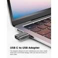 thumbnail image 2 of Adaptador USB-A a USB-C POHFP, paquete de 4, carga rápida, 2 of 6