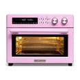 thumbnail image 1 of VAL CUCINA - Freidora de aire con calefacción infrarroja de estilo retro, horno de convección extragrande para encimera 10 en 1, tostada de 6 rebanadas, charola para hornear esmaltada, fácil de, 1 of 5