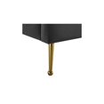 thumbnail image 5 of Maklaine Contemporary Solid Wood and Tufted Velvet Twin Bed in Gray, 5 of 9