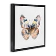 thumbnail image 2 of Stupell Industries Transitional Traditional Watercolor Butterfly Black Floating Frame Canvas Art, 18 x 18, by Kim Allen, 2 of 8