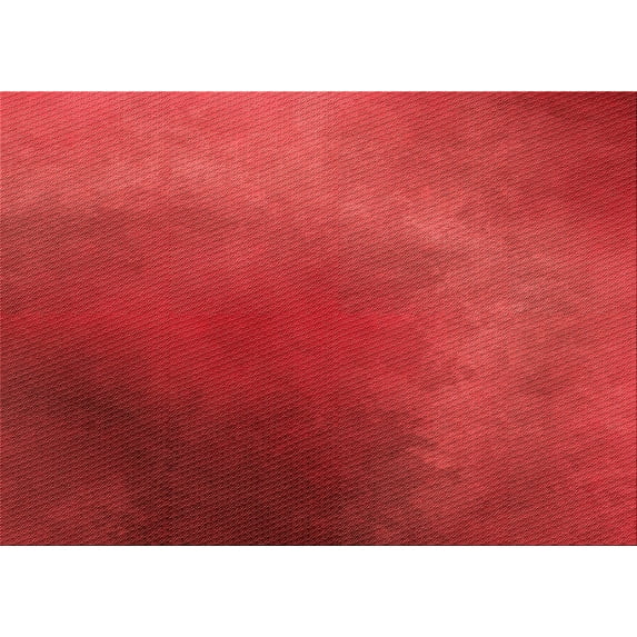 Ahgly Company Machine Washable Indoor Rectangle Transitional Red Area Rugs, 3' x 5'