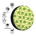thumbnail image 4 of Rateoe Funny Frogs Pattern Tire Cover Wheel Protectors Weatherproof Wheel Covers Universal Fit for Trailer Rv SUV Truck Camper Travel Trailers Accessories-16 inch, 4 of 6