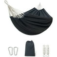 thumbnail image 2 of Fiudx Hamaca de Jardín, Cómoda Cama Colgante de Tela, Diseño Robusto Que Soporta Hasta 300 Kg, Incluye Bolsa de Viaje Portátil, Ideal para Relajarse Al Aire Libre, Ideal para Amantes de La Naturaleza, 2 of 4
